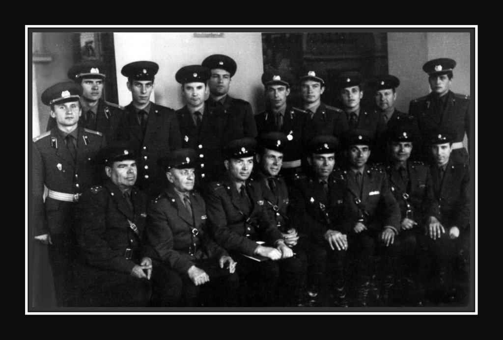 
1969 год, Москва. Офицеры Первого отряда Управления пожарной охраны Москвы 
