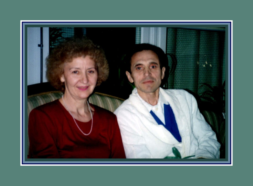 
1994 год, Швеция, Стокгольм. Владимир Максимчук с Марией Легат в больнице
